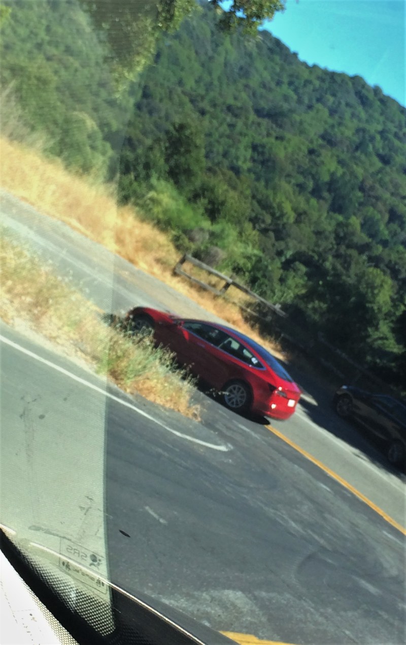 That is, until the Camry in front of it let it fly down faster than I could manage in a top-heavy Volvo XC! Just kidding, the Volvo had plenty of punch, it was just the X5 directly in front of me that was being a stick in the mud >:(